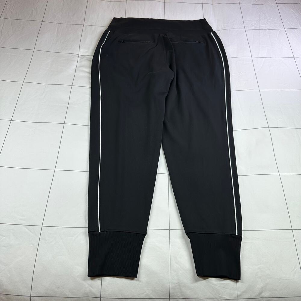 Athleta Pants Womens Medium Black Venice High Rise Track Stripe Jogger Sporty - Picture 4 of 13